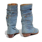 R&B | Jeansstiefeletten mit kleinem Absatz
