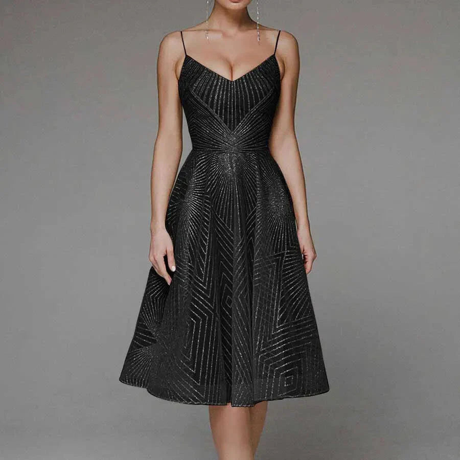 R&B | Elegantes Midi Kleid Für Anlässe Tagsüber Und Abends