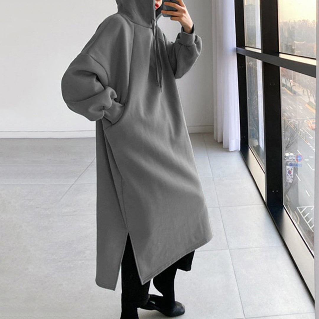 R&B | Slim Fit Langarmpullover mit Kapuze