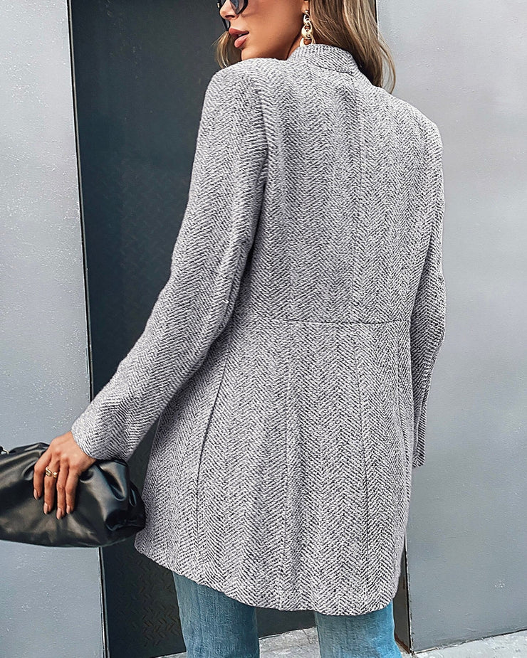R&B | Lässiger Blazer mit Langen Ärmeln