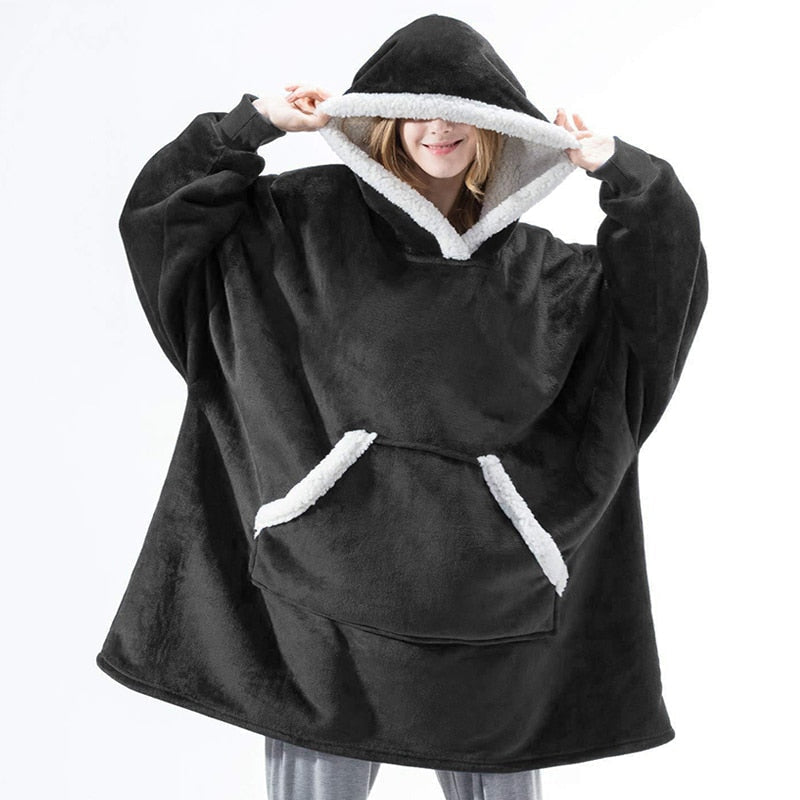 R&B | Übergröße Damen Kapuzenpullover mit Kapuze