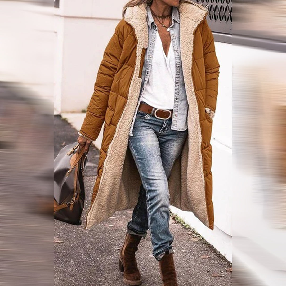 R&B | Langer Damen Wintermantel