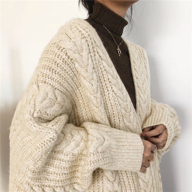 R&B | Gemütliche Bequeme Strickjacke