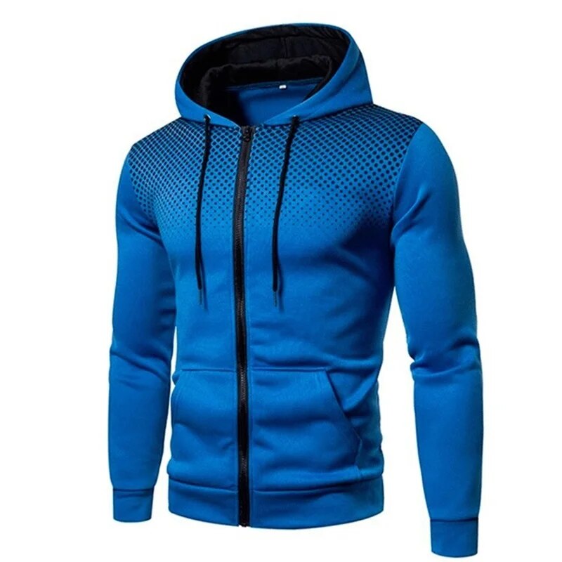 R&B | Pullover mit Kapuze und Punkten