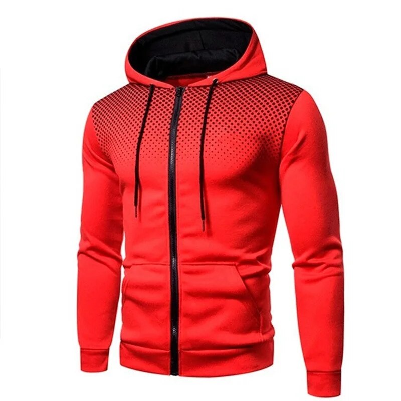R&B | Pullover mit Kapuze und Punkten