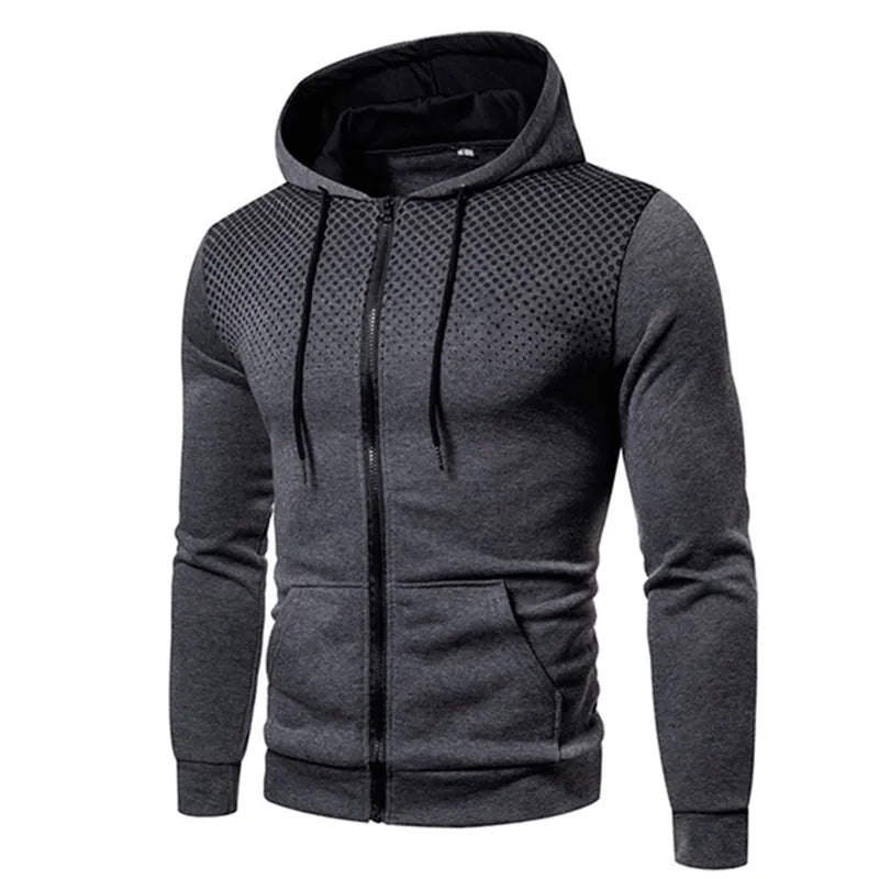 R&B | Pullover mit Kapuze und Punkten