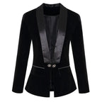 R&B | Satin Velvet Blazer