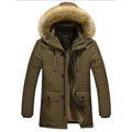 R&B | Winterjacke - Damen Parka mit Kapuze und Kunstfell