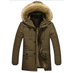R&B | Winterjacke - Damen Parka mit Kapuze und Kunstfell