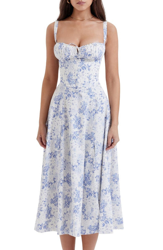 R&B | Blumiges Corsagenkleid