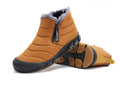 R&B | Damen Warme Winter Kunstfell, Gefüttert mit Wasserdichten Outdoor Schnee Stiefeln