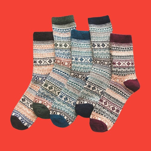 R&B - Warme Socken (5 Stück)