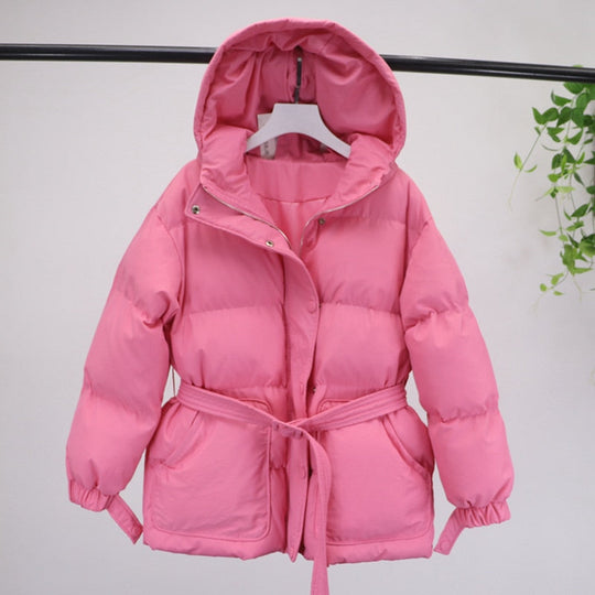 R&B | Damen-Steppjacke mit Gürtel "Street Chic"
