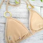 Heidi-Mode | Neu Sexy Bikinis Pailletten Goldfarbe Frauen Bandage Bikini Set Push-Up Vorgepolsterter Bh Badeanzug Set Bademode