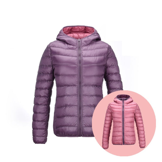 R&B | Stylische Wendbare Damen Daunenjacke