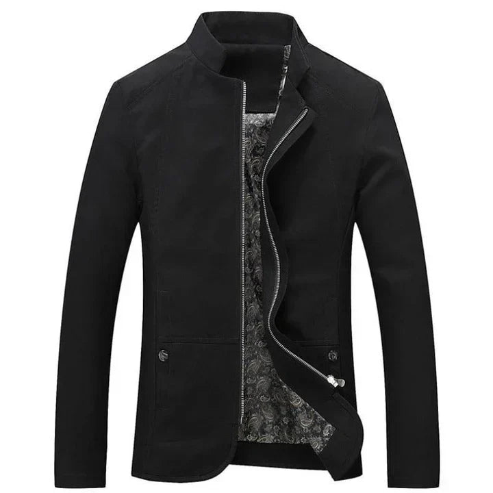 R&B | Herren Slim-Fit Leichtgewicht Zip-Up Jacke