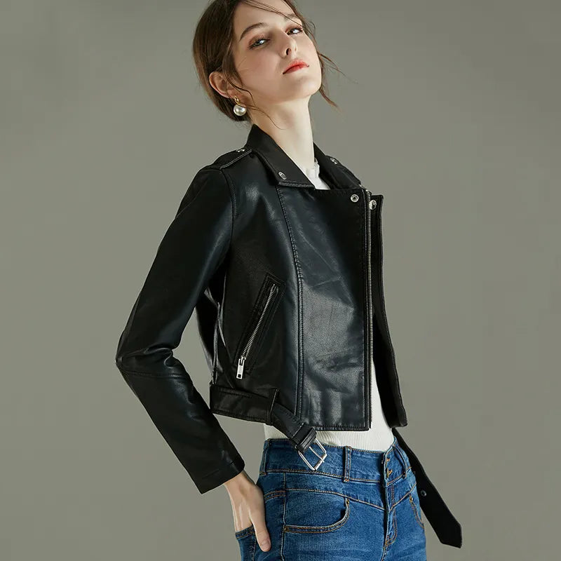 R&B | Leder Damenjacke