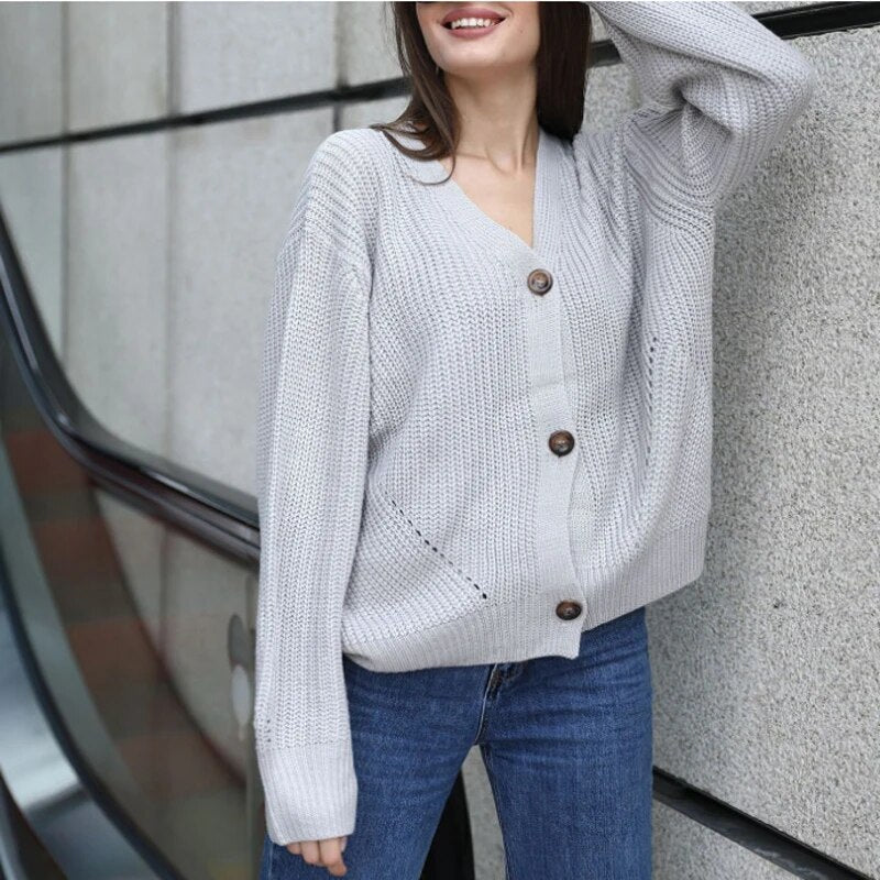 R&B | Strickjacke Warm & Komfortabel