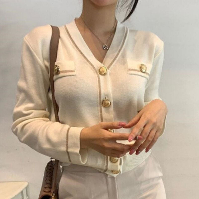 R&B | Damen V-Ausschnitt Cardigan