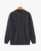 R&B | Reißverschluss Pullover Aus Wolle