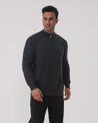 R&B | Reißverschluss Pullover Aus Wolle