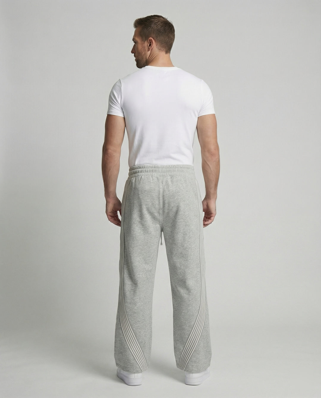 R&B - Herren Jogginghose mit Streifen