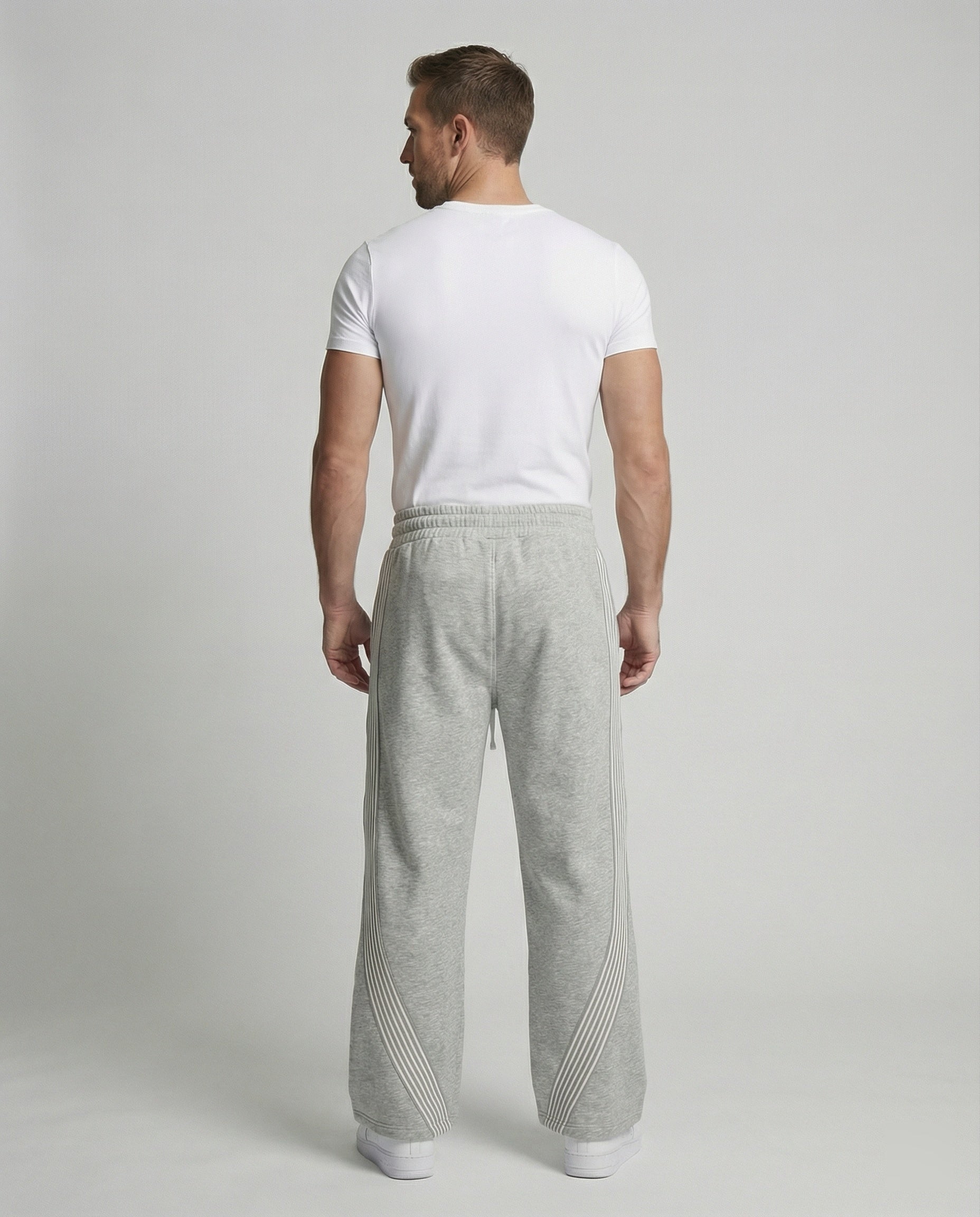 R&B | Herren Jogginghose mit Streifen