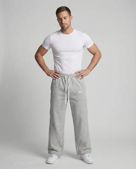 R&B - Herren Jogginghose mit Streifen