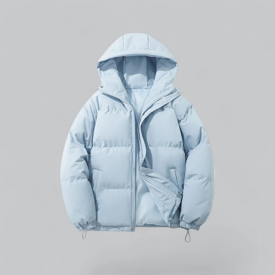 R&B | Warmer Kapuzen-Pufferjacke für Unisex Winterkomfort