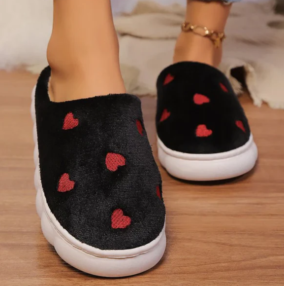 Herz Hausschuhe | Warm | Winter | Hausschuhe | Damenschuhe R&B