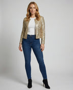 Elegante Glitzerjacke Damen Abend | R&B