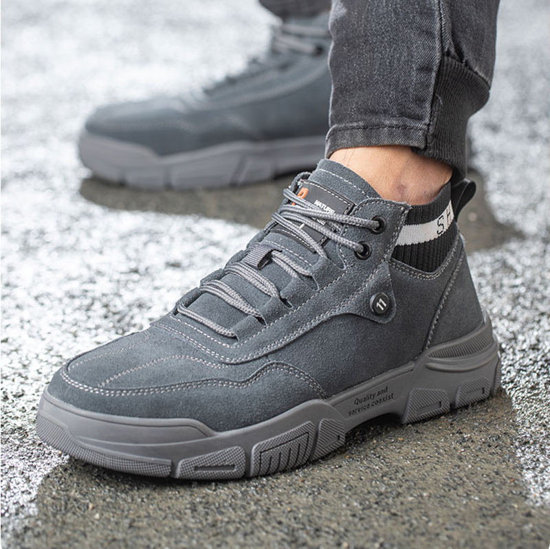 Leicht Stahlkappe Schuhe Berufsschuhe Sportlich Atmungsaktiv Schutzschuhe R&B