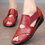 Zeitlose Komfort-Ledersandalen R&B