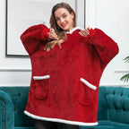 R&B | Übergröße Damen Kapuzenpullover mit Kapuze