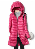 R&B | Ultraleichte Lange Daunenjacke für Damen