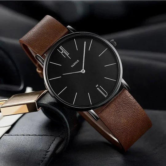 R&B - Herrenarmbanduhr im Antikstil, klassisch und stilvoll
