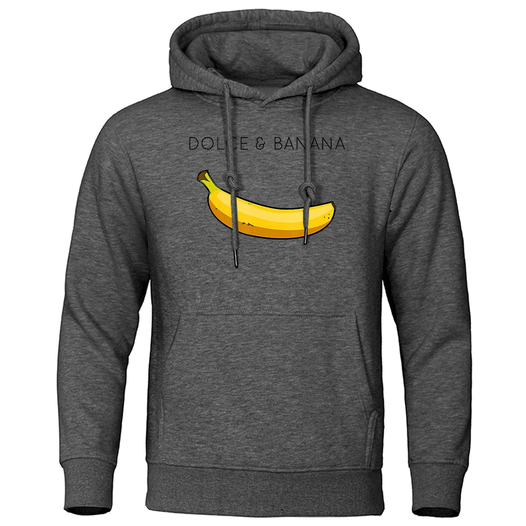 R&B | Kapuzenpulli mit Bananendruck