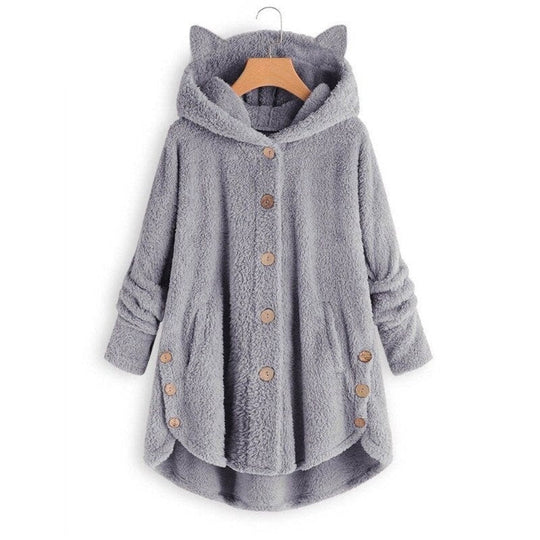 R&B | Plüsch Gefütterte Katzenjacke