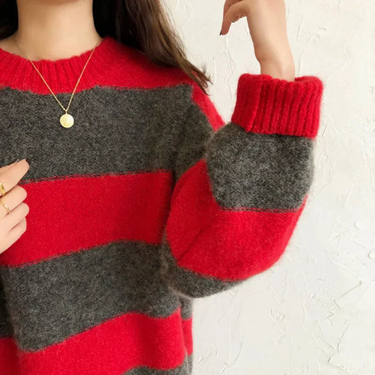 R&B | Französischer Winterpullover In Zwei Farben