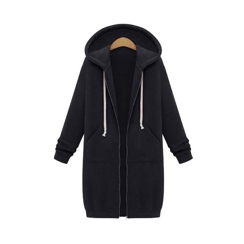 R&B | Schicke lange Sweatshirtjacke