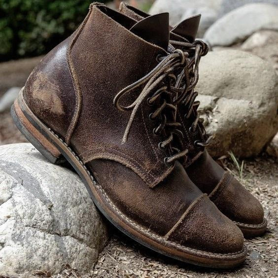 Retro-Schnürstiefel R&B