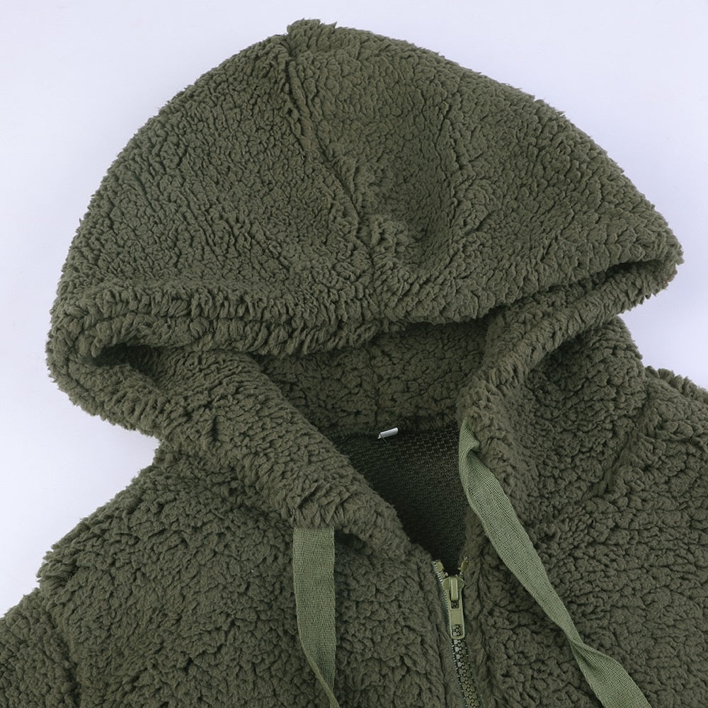 R&B | Weiche Kapuzenjacke für Frauen