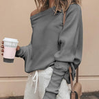 R&B | Premium Off-Shoulder Sweatshirt