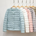 R&B | Faltbare Pufferjacke mit Druckknopfverschluss