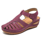 Leder Retro Orthopädische Sandalen R&B