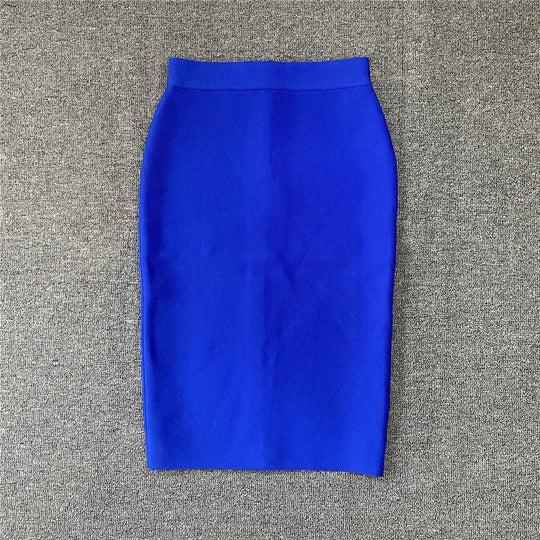 R&B | Frauen Neue Rayon Bandage Rock Elegante Bleistiftrock Berühmte Sexy Club Party Kleidung Vintage Vestios