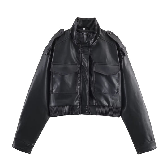 R&B | Kunstlederjacke
