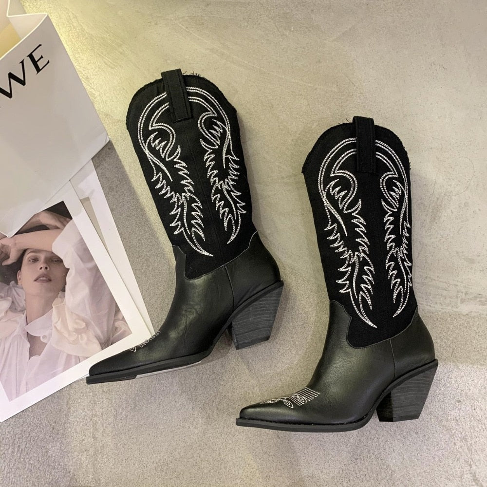 Cassie Cowboy Stiefel | Hohe Qualität mit schönem Design R&B
