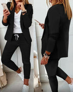 Xyla️ | Elegantes Blazer-Set [Blazer+Hose]