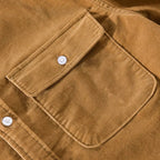 R&B | Langarm Overshirt Aus Weichem Denim